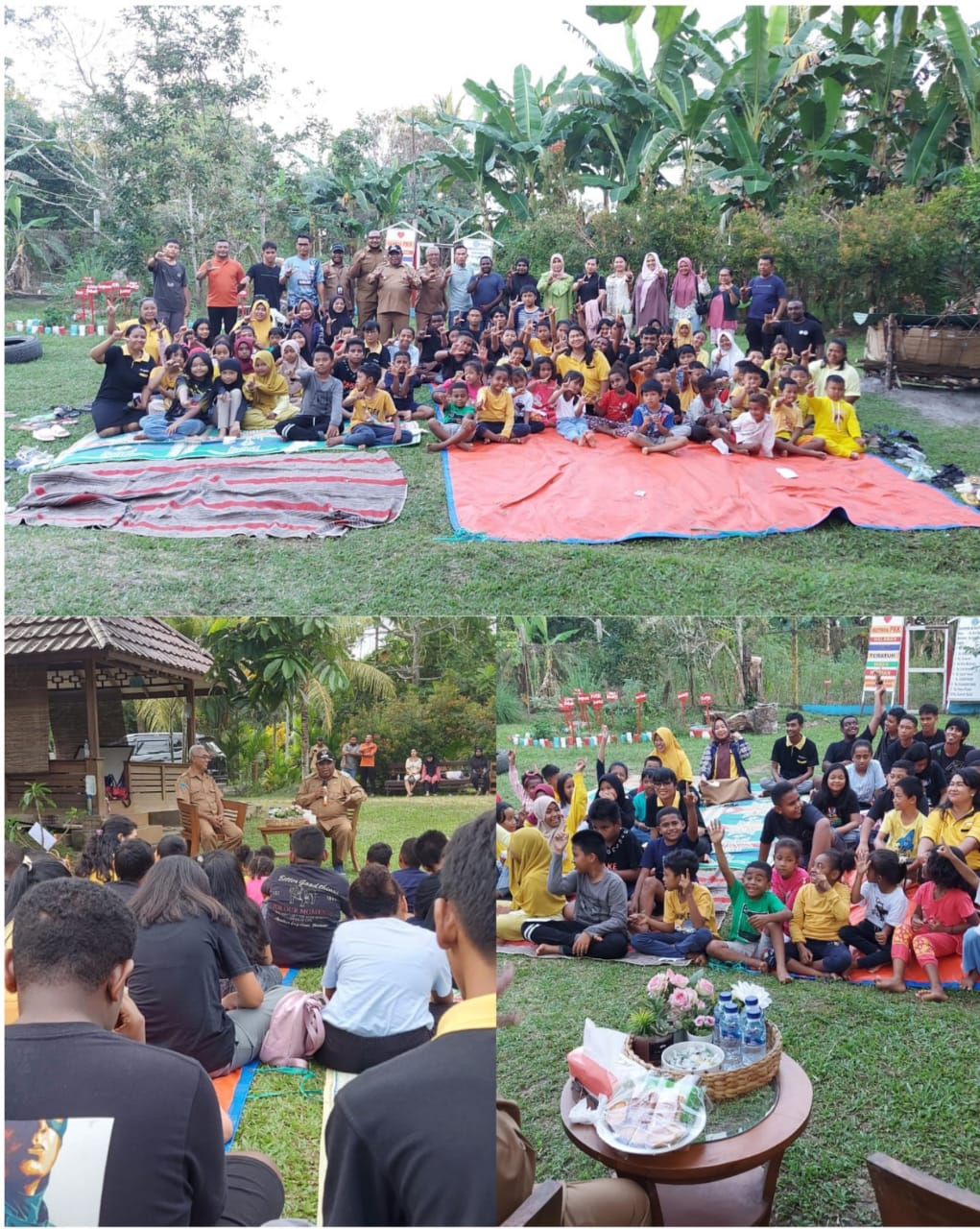 Ingatkan Semangat dan Rajin Belajar, Wakil Bupati Matret Kokop Berbagi Cerita di Bimbel Little Bee