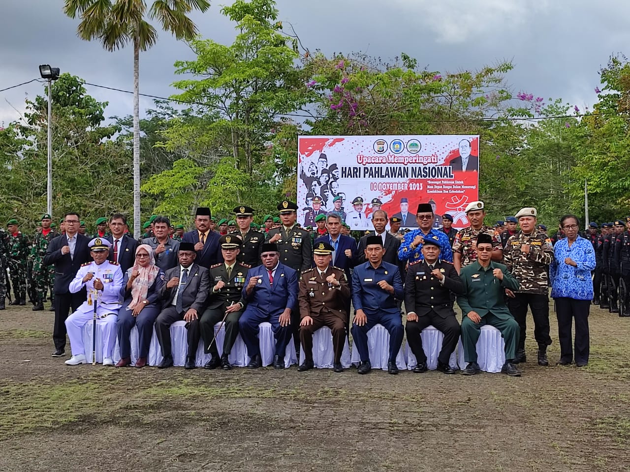 Upacara Hari pahlawan, Wabup Matret; 10 November Sarat Makna Upacara Hari pahlawan, Wabup Matret; 10 November Sarat Makna