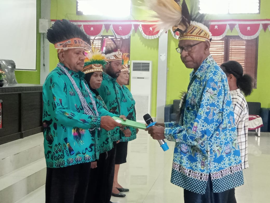 Pengurus DAD Kabupaten Teluk Bintuni Periode 2023-2028 Dilantik