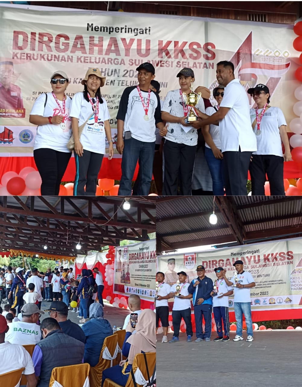 Rayakan HUT ke 47 KKSS Teluk Bintuni Gelar Jalan Sehat