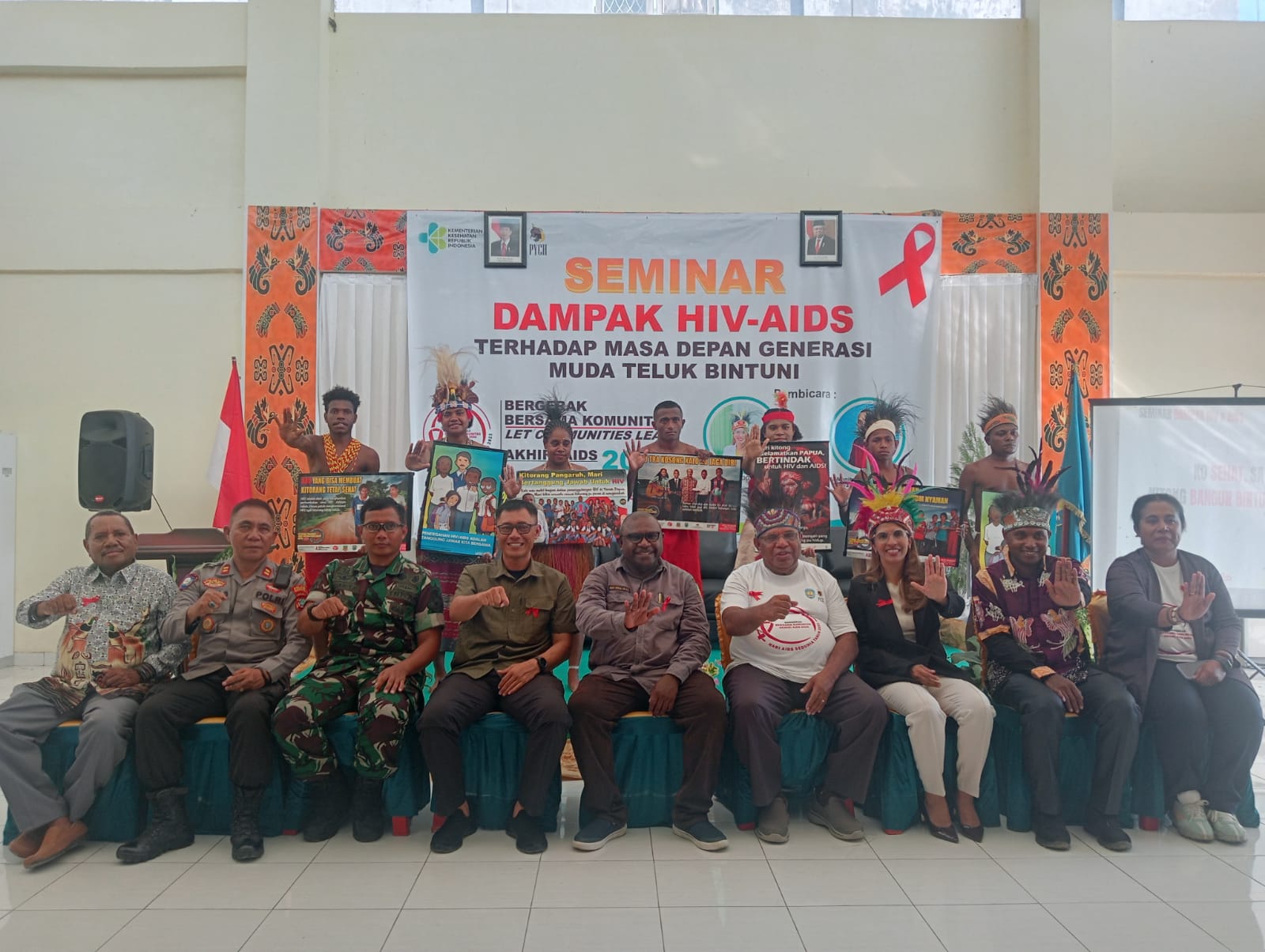 Seminar Bahaya HIV/AIDS, Wabup Matret; Selamatkan Generasi Muda