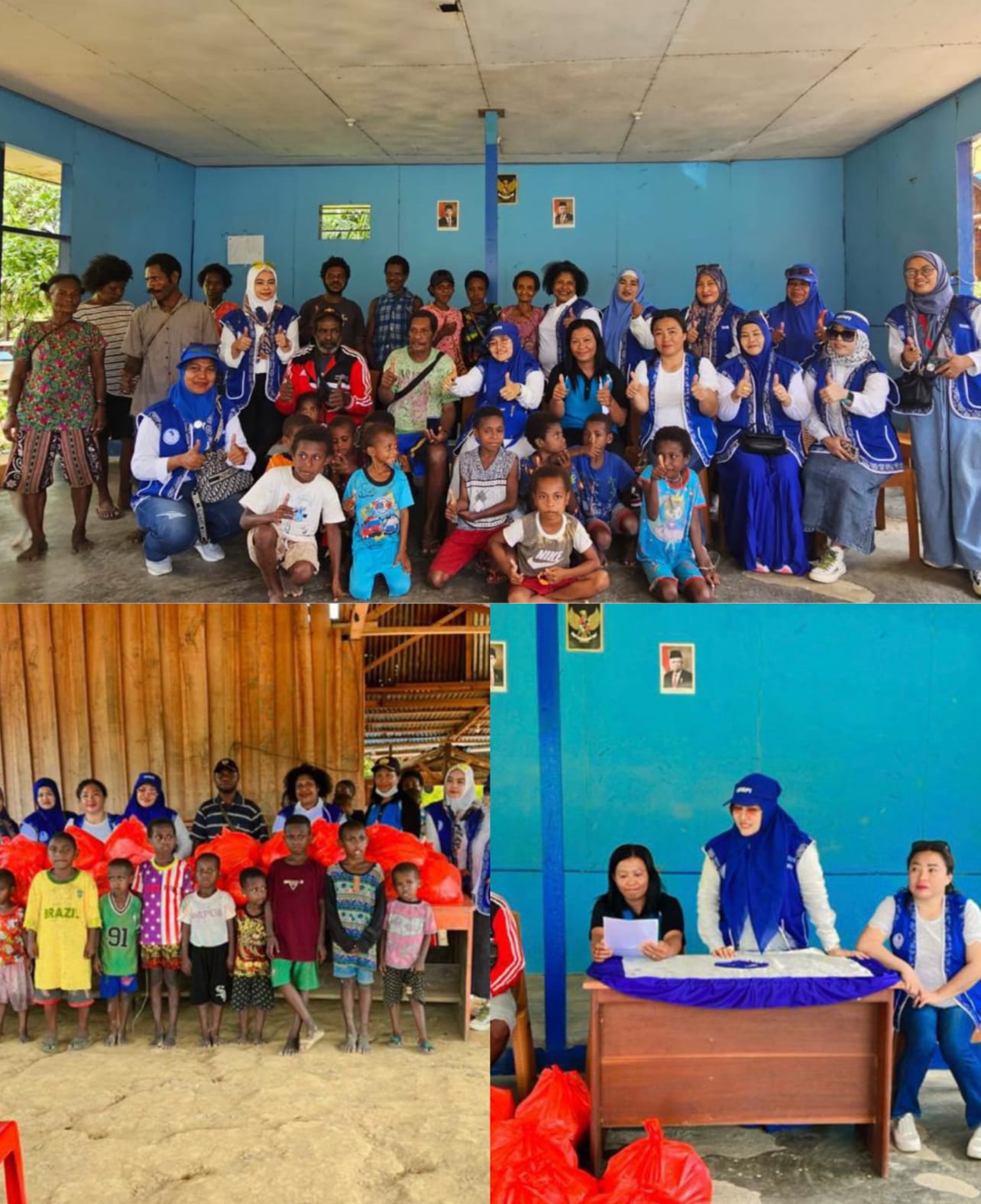 Iwapi Teluk Bintuni Berbagi Sembako Jelang Nataru