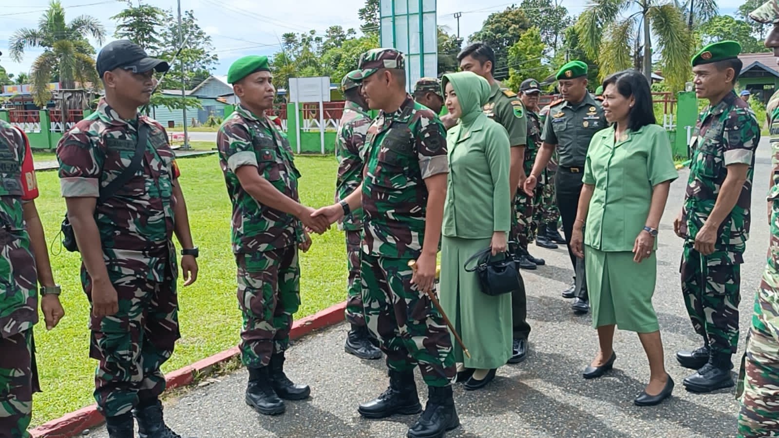 Kunjungi Koramil Jajaran, Dandim; Laksanakan Tugas Dengan Ikhlas Dan Niatkan Untuk Ibadah
