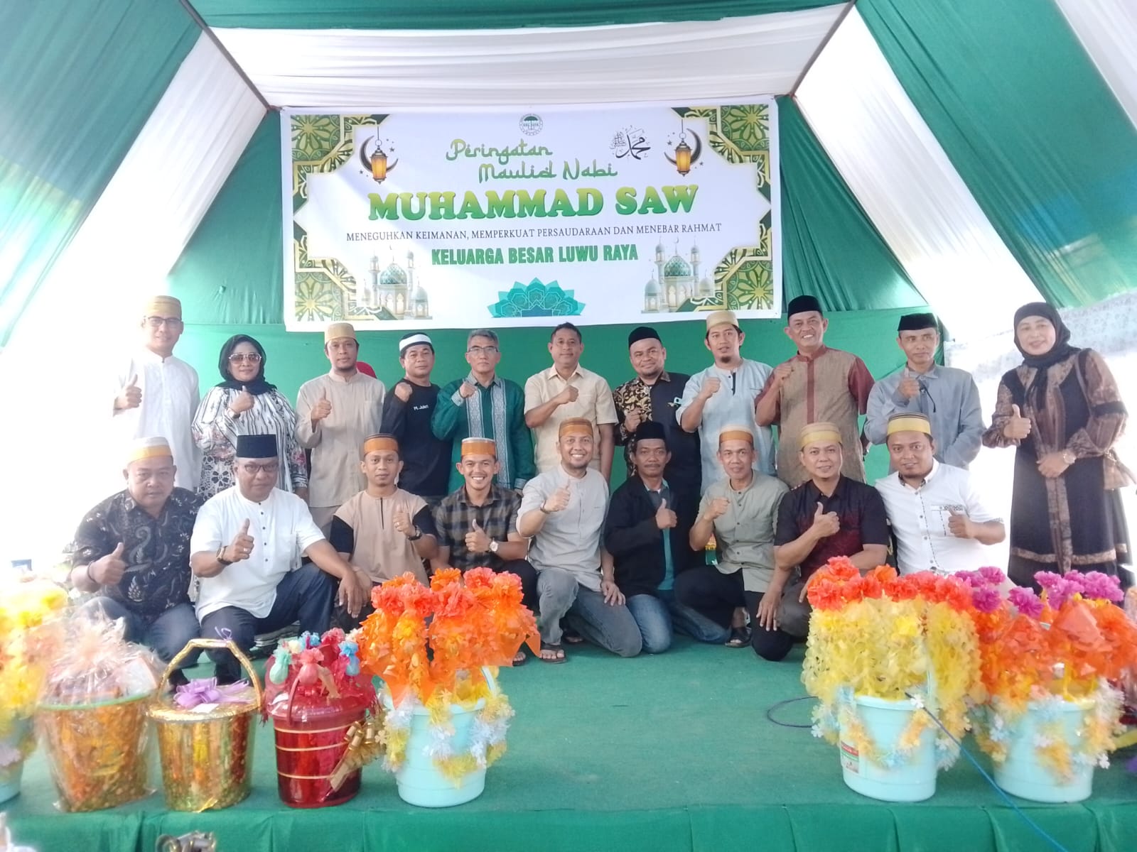 Menghadiri Maulid Nabi, Bupati Yohanis : Keteladanan Rasullulah Menjadi Kompas Moral Bagi Umat