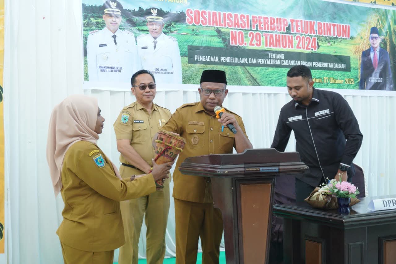 Sosialisasi Perbup Nomor 29 Tahun 2024, Wabup Lingara : Cadangan Pangan Penting Untuk Melindungi Masyarakat