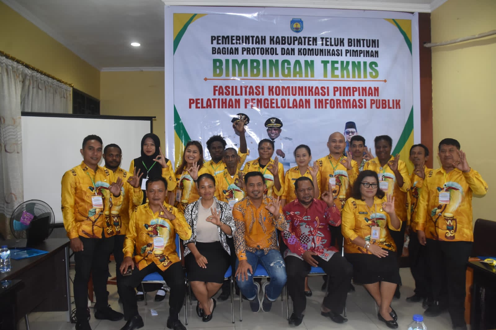 Gelar Bimtek, Kabag Humas Fince : Sebagai Sarana Edukasi dan Penguatan Partisipasi Publik