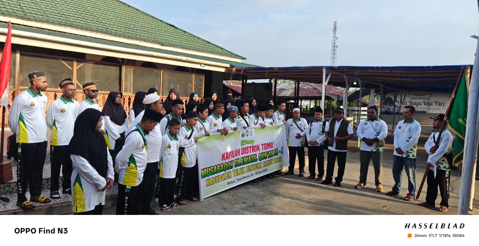 Kafilah MTQ Distrik Tomu Diberangkatkan, Ketua LPTQ Berikan Motivasi